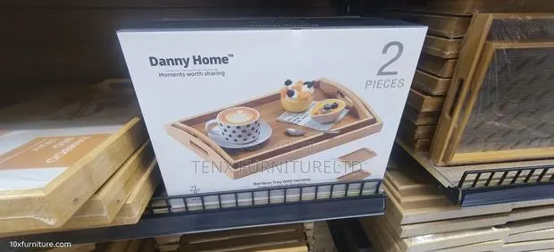 Serving Tray (2 Pack)Wooden · Photo 1