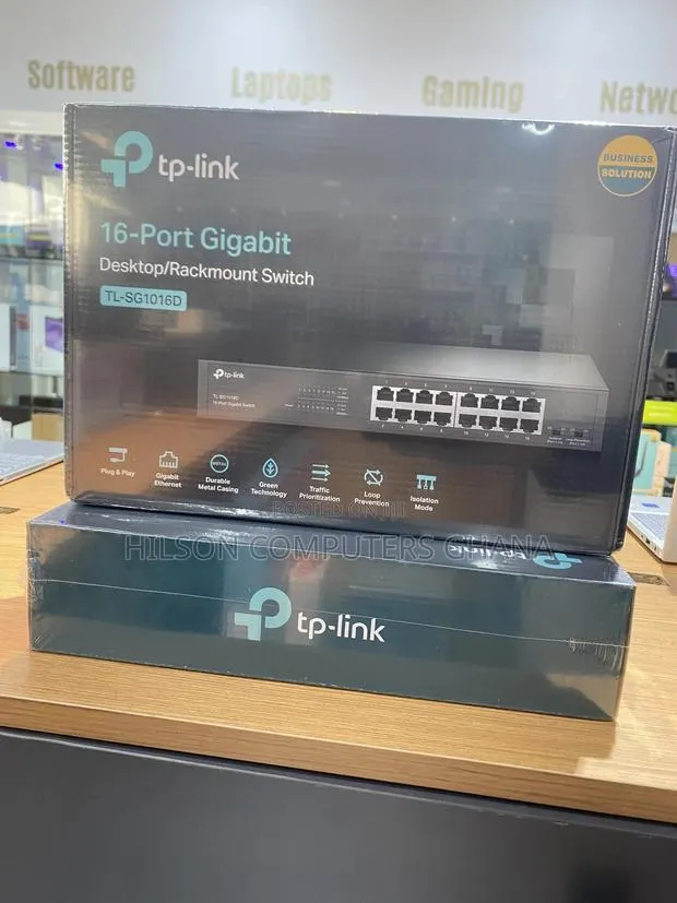 Tp-Link Tl-Sg1016d 16-Port Gigabit Ethernet Switch · Photo 1