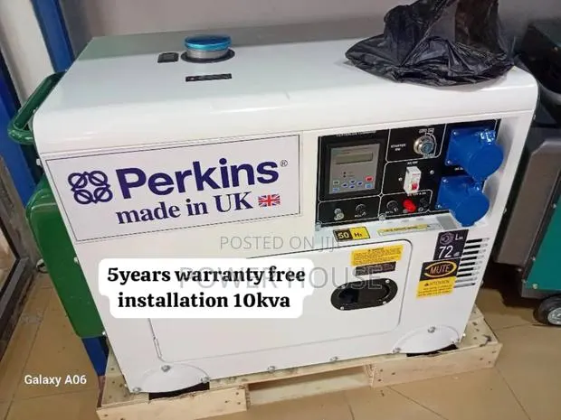 Legacy Unit Perkins Generator Diesel 10kva Diesel 10kva · Photo 1