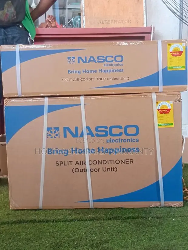 Brand New Nasco 1.5hp Air Conditioner – Efficient Durable 1.5hp · Photo 1