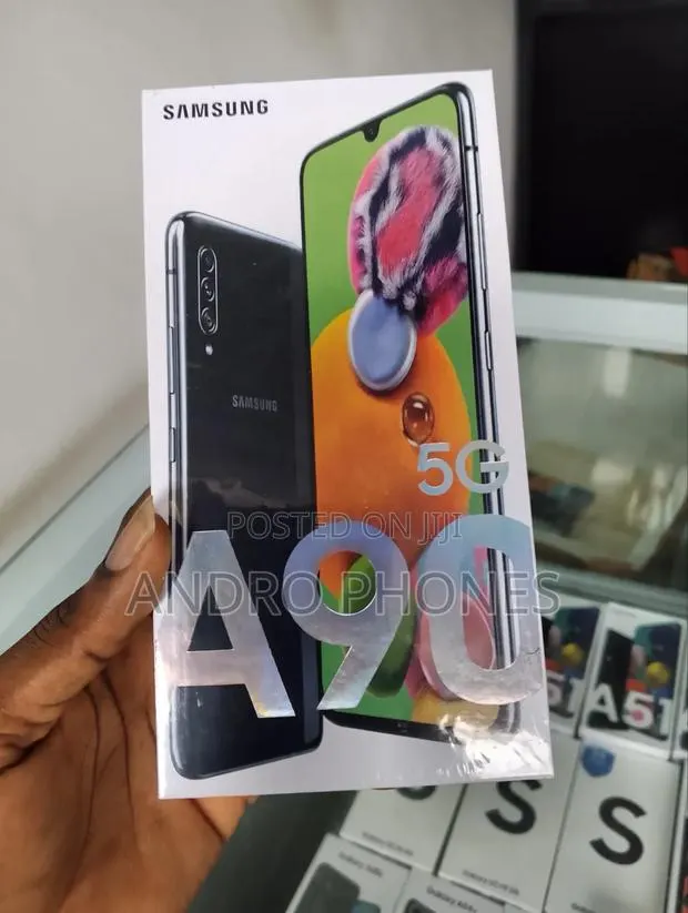 New Samsung Galaxy A90 5G 128 GB Black · Photo 1