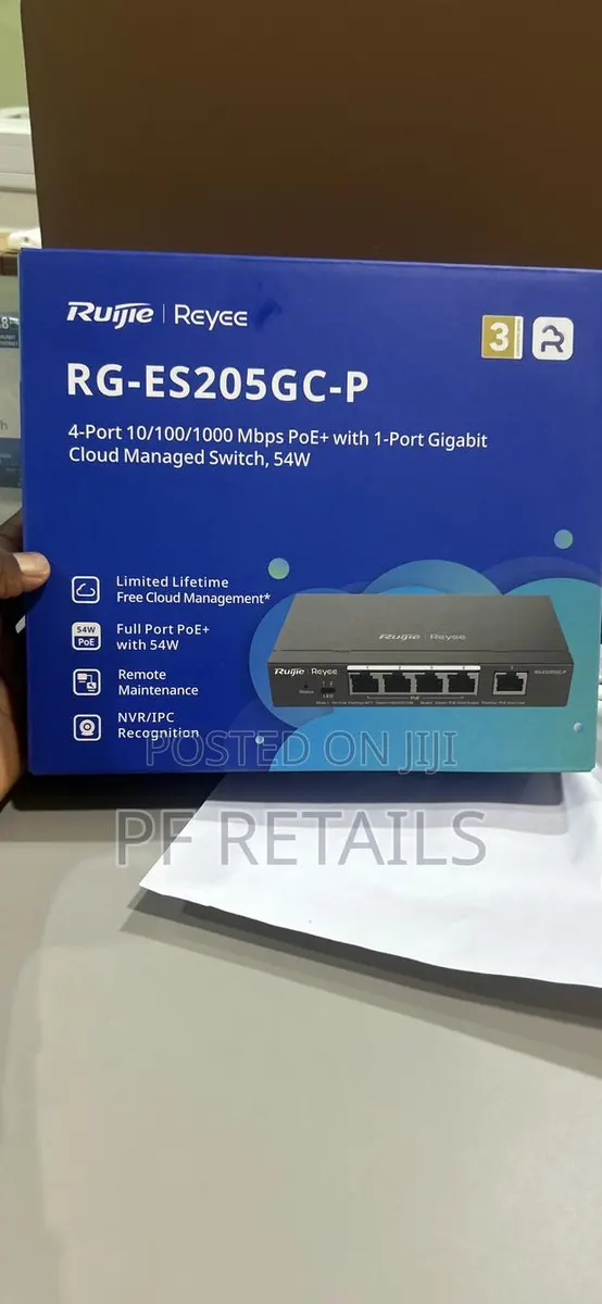 Ruijie 5 Port Switch Rg-Es205gc-P · Photo 1