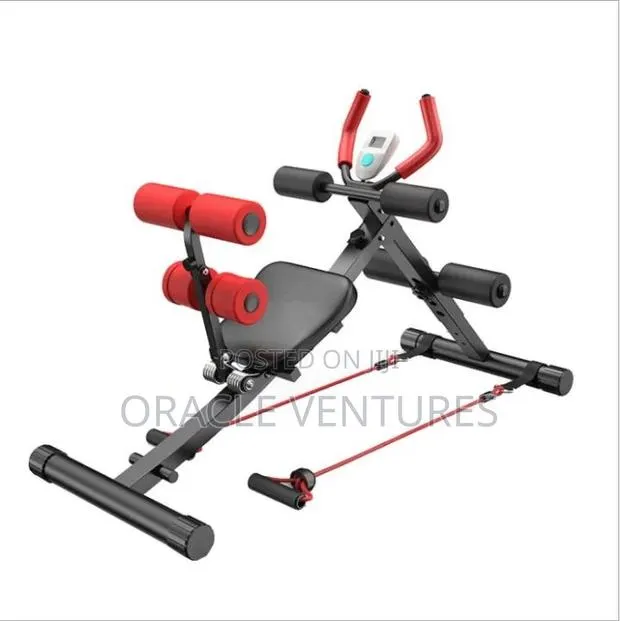 Ab Crunch With Digital Display , Abdominal Training Machine With 4 Int · Photo 1