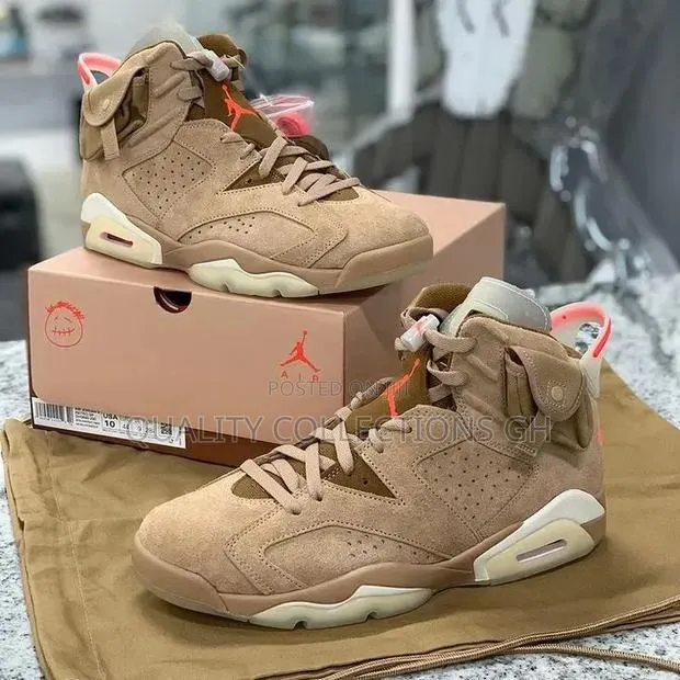 Jordan 6 Retro British Khaki · Photo 1