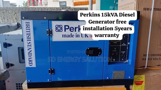 Perkins 15kva Generator – Heavy-Duty Diesel Power · Photo 1