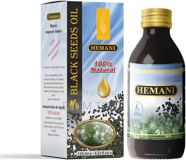 Hemani Black Seed Oil 125ml, Cold-Pressed Nigella Sativa (Kalonji) · Photo 1