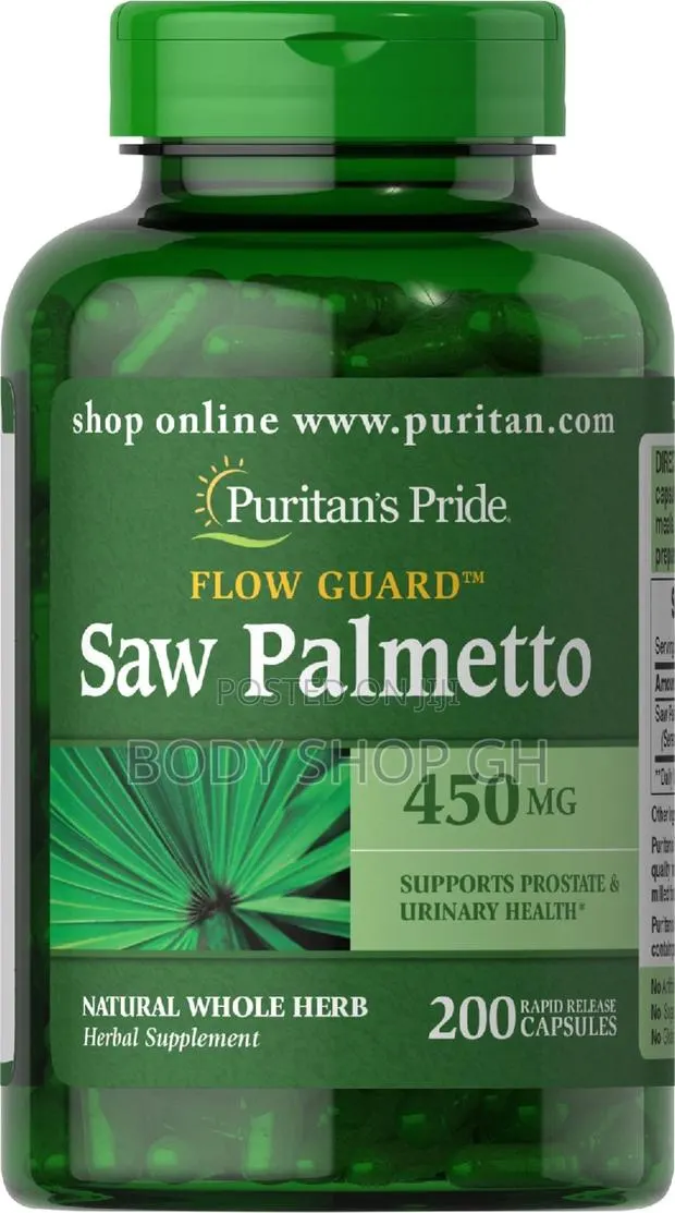 Prostate and Urinary Health - Flow Guard Saw Palmetto Extract 450mg · Photo 1