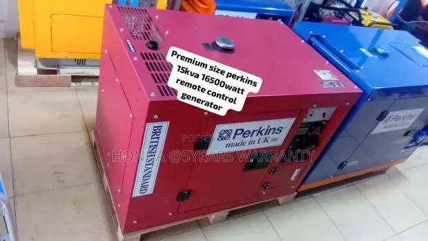 Premium Size Remote Control Perkins 15kva 16500wax Generator · Photo 1