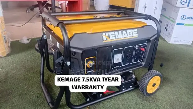 Affordable KEMAGE 7.5KVA Generator Brand New in Ghana 7.5kva · Photo 1