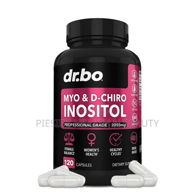 Dr. Bo Myo-Inositol D-Chiro Inositol Capsules - 40:1 Ratio 120s · Photo 1