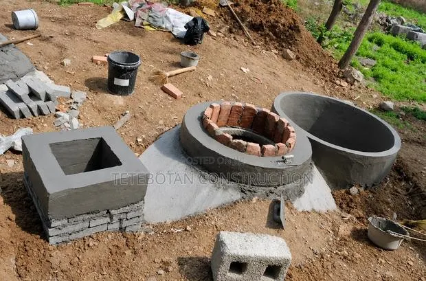 Biogas Digester Wastewater Filtration Treatment System Construction · Photo 1