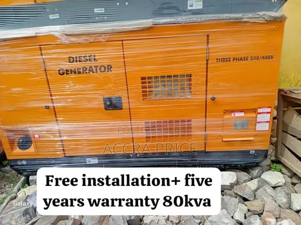 Well Circuited Perkins Diesel Generator 80kva Rated Diesel · Photo 1
