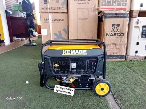 Kemage 7.5KVA 8500 Watt Generator – Heavy Duty Reliable 7.5kva · Photo 1