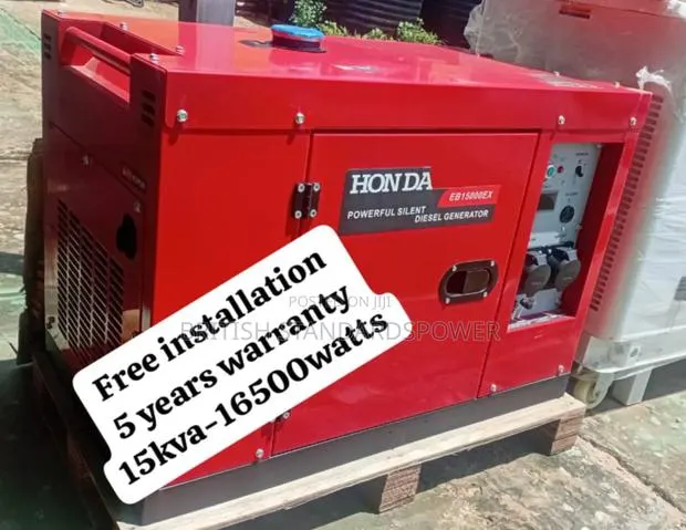 High Turbo Boost 15kva Silent Diesel Genset · Photo 1