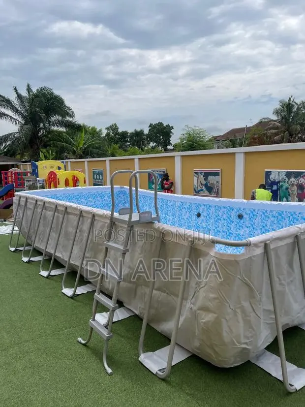 Potable 24ft by 12ft by 5ft Swimming Pool With Pump · Photo 6