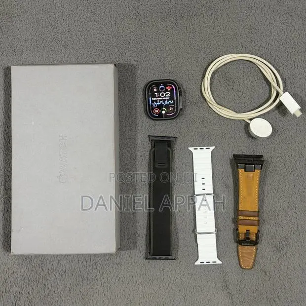 Apple Watch Ultra 2 Black Edition With Free Straps · Photo 1