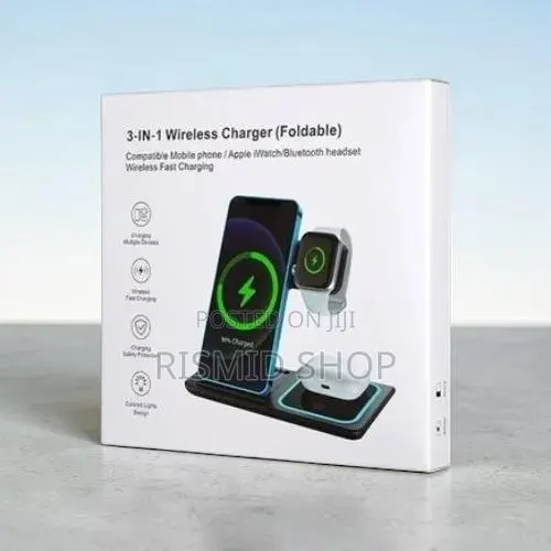 3 IN 1 Wireless Charger Foldeable · Photo 1