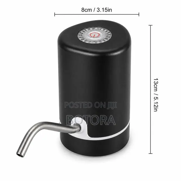 Portable Drinking Water Bottle Dispenser Pump, One-Button