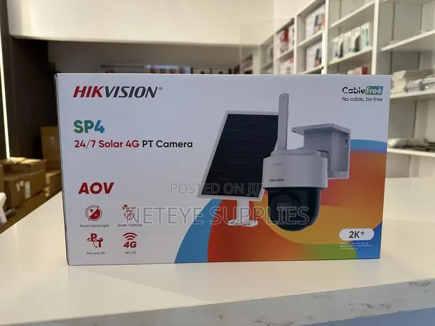 Hikvision CCTV 4g Solar Camera Sp4 · Photo 1
