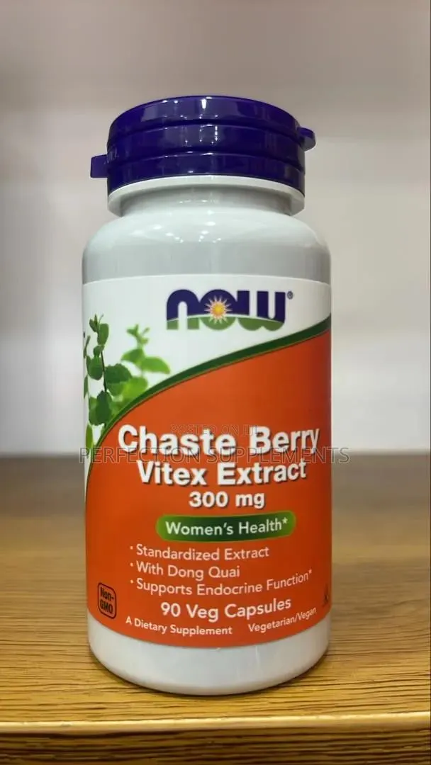 Chaste Berry Vitex Extract 300 Mg Veg Capsules Women's Health* · Photo 1