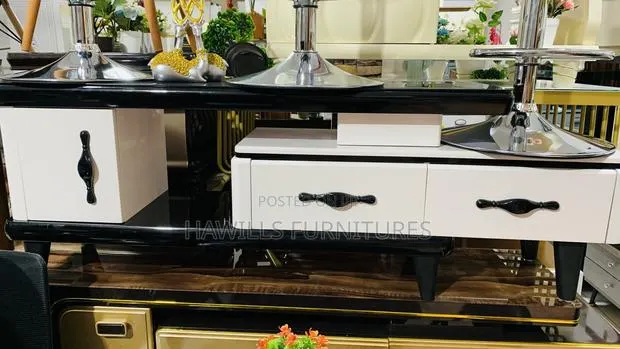 Black and White Tv Stands · Photo 1