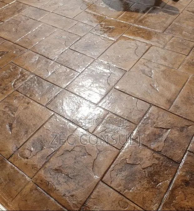 Stamp Floor Concrete · Photo 1