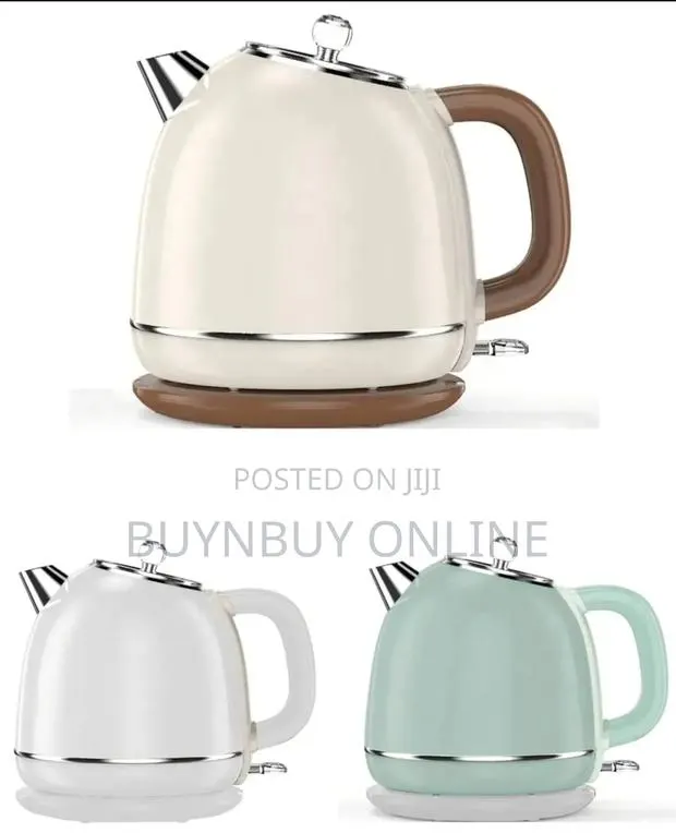 304 Stainless Retro Electric Thermal Kettle · Photo 1