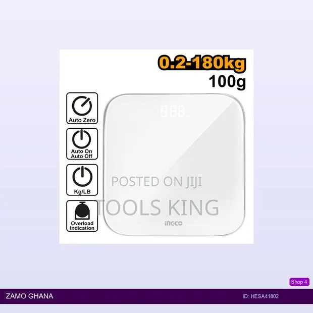 Body Scale 180kg - Hesa41802 · Photo 1
