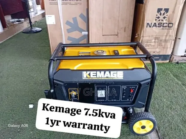Kemage 7.5KVA 8500 Watt Genset – Powerful Electricity Solution7.5kva · Photo 1