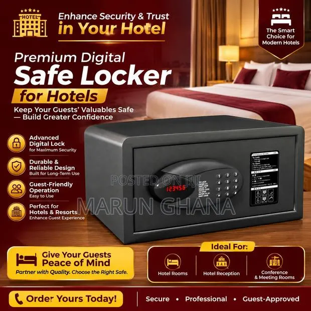 Premium Digital Safe Locker for Hotels · Photo 1