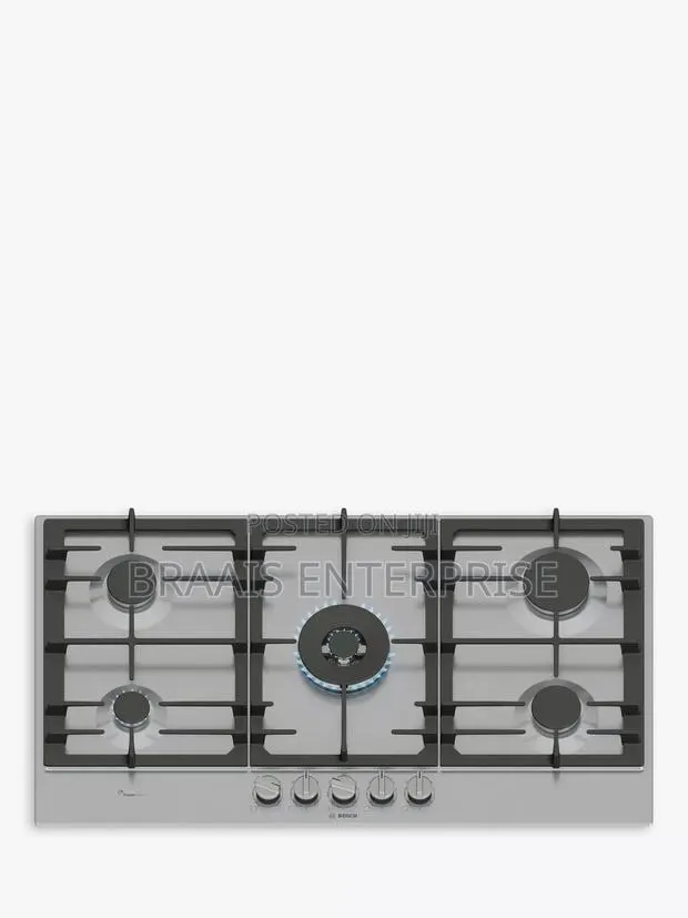 Series6 90cm With Flame Select Gas Hob, Stainless Steel · Photo 1