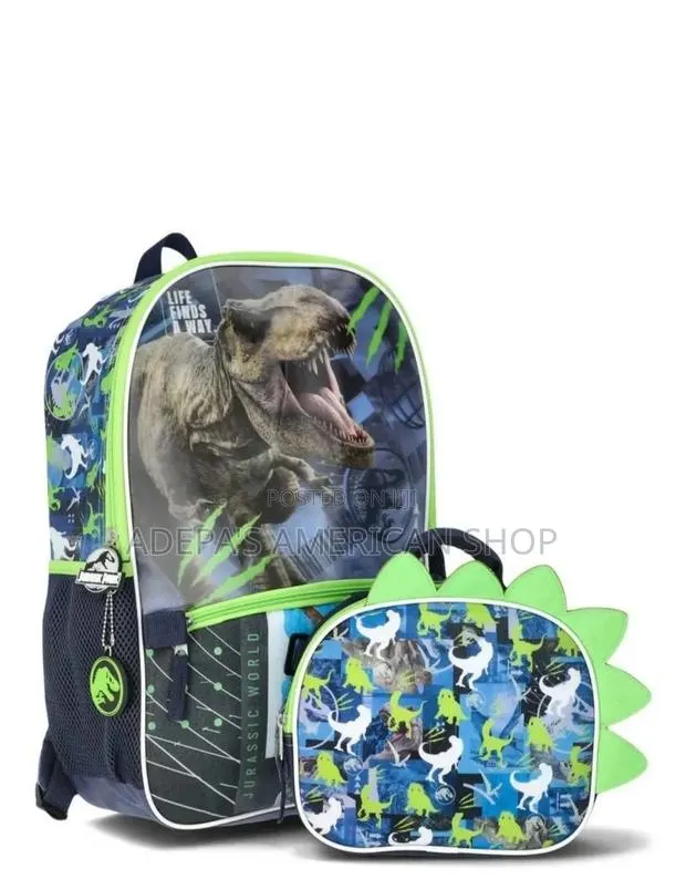 Jurassic World Backpack School Bag for Kids · Photo 1