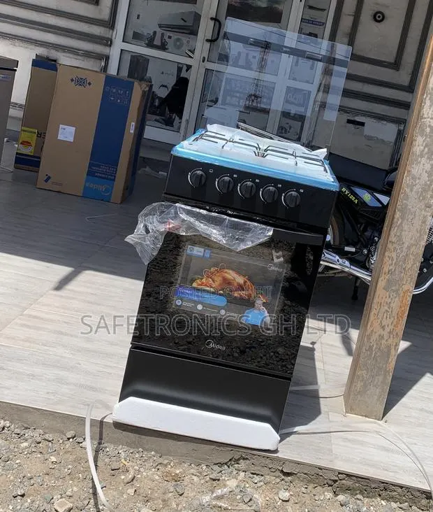Most Affordable Black 50x50 Midea 4-Burner Gas Cookers · Photo 1