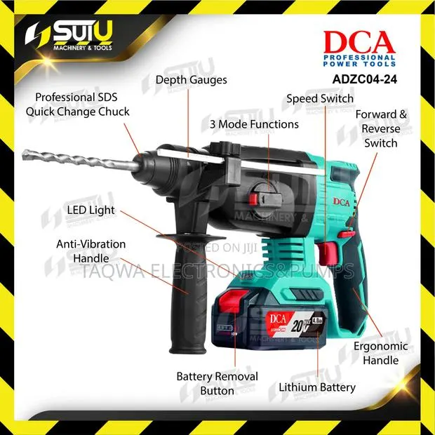 Dual Clutch DCA Cordless Rotary Drilling Hammer · Photo 1