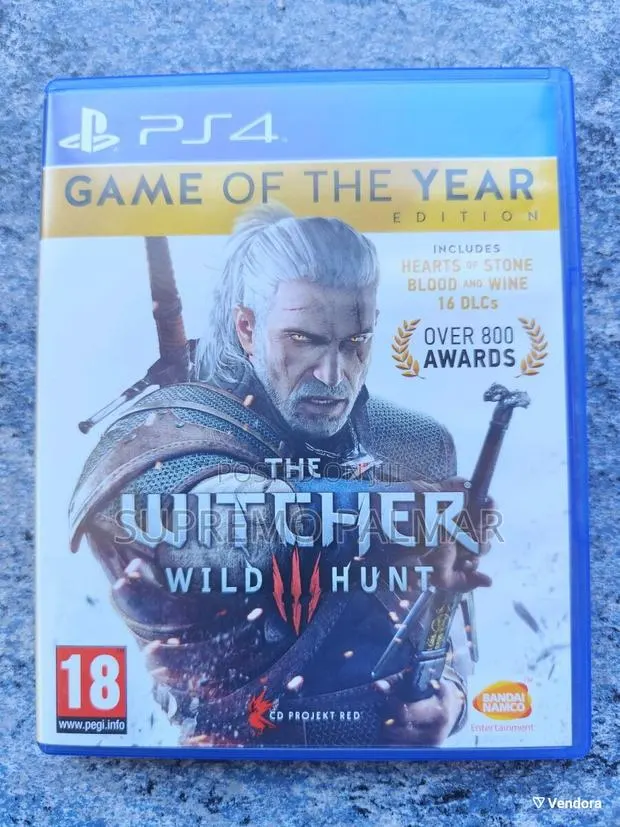 The Witcher 3: Wild Hunt Game of the Year Edition PS4 Game Disc · Photo 1