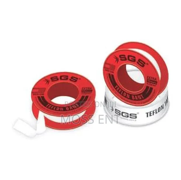 Teflon Tape Extra Ptfe Red 12mmx10m 0.25g/Cm3 - Sgs1200 · Photo 1