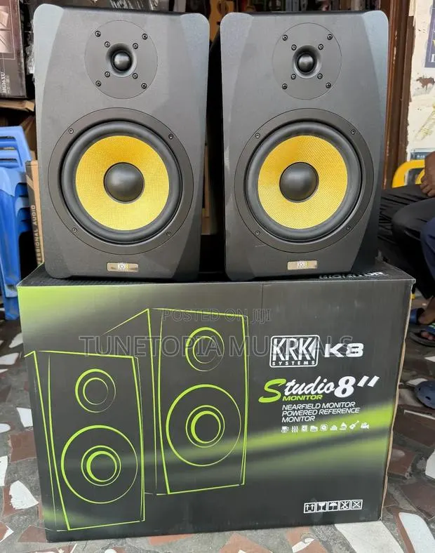 Krk K8 8inches Professional Studio Monitors · Photo 1