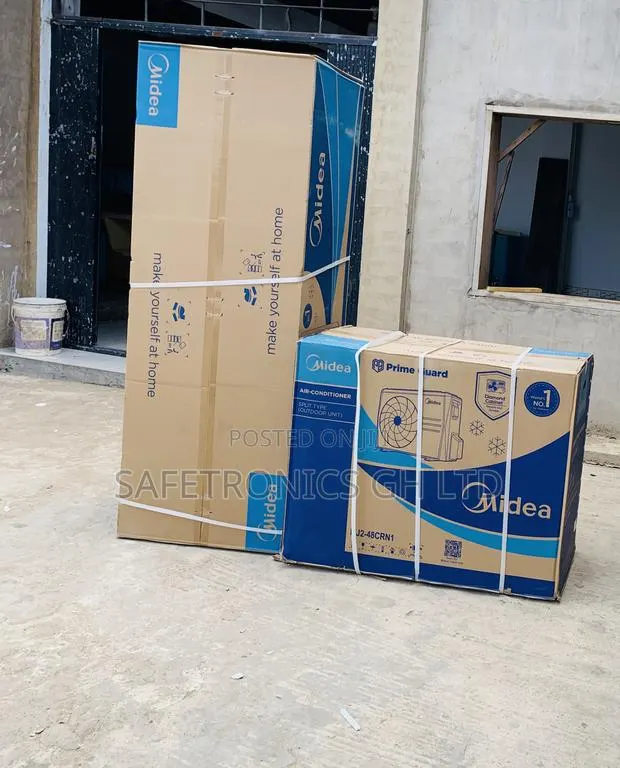 Super Sleek Midea 5.0hp Floor Standing Air Condition Sku: Mj2-48crn1 · Photo 1