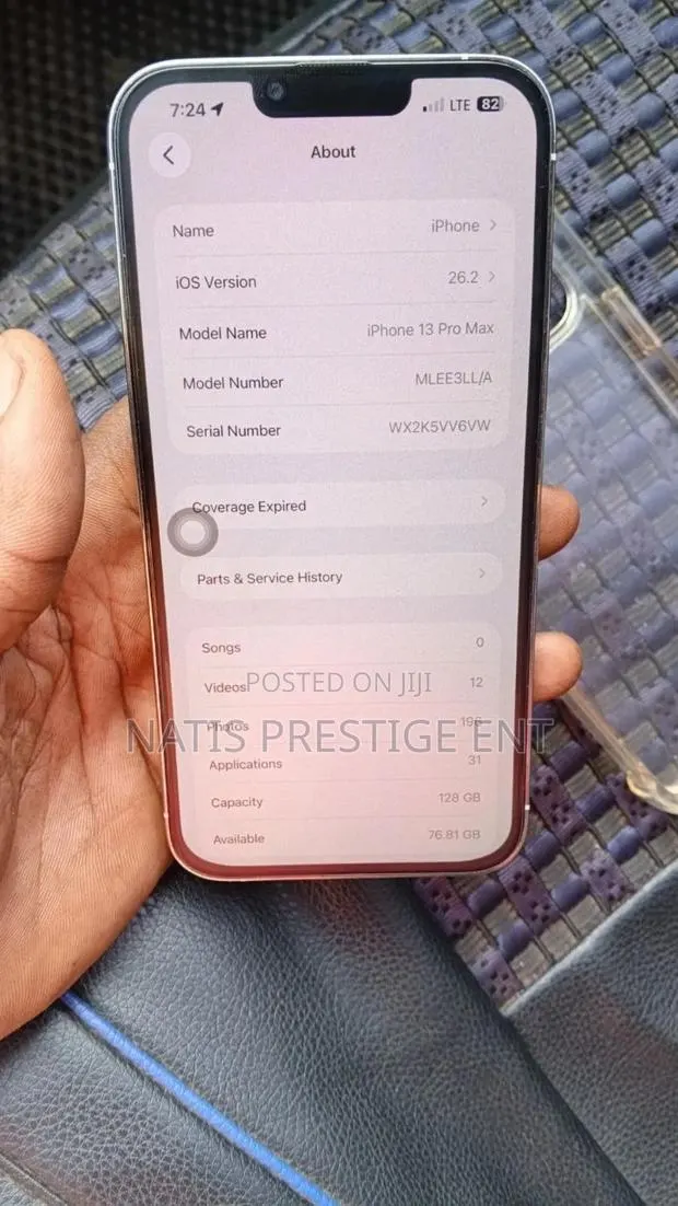 New Apple iPhone 13 Pro Max 256 GB Silver · Photo 1