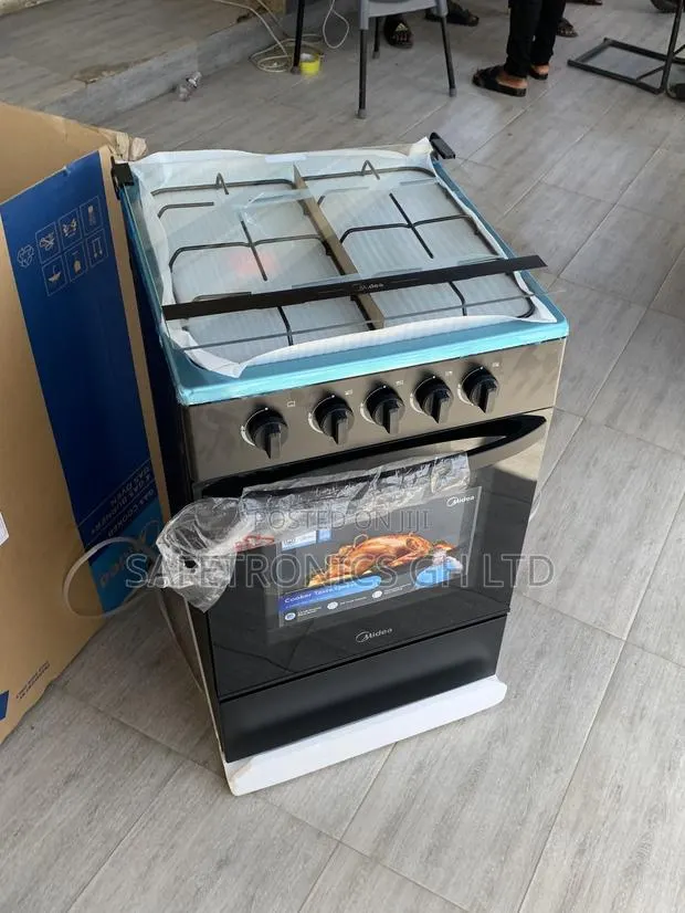 Affordable Black Midea 4 Burner Gas Cooker · Photo 1