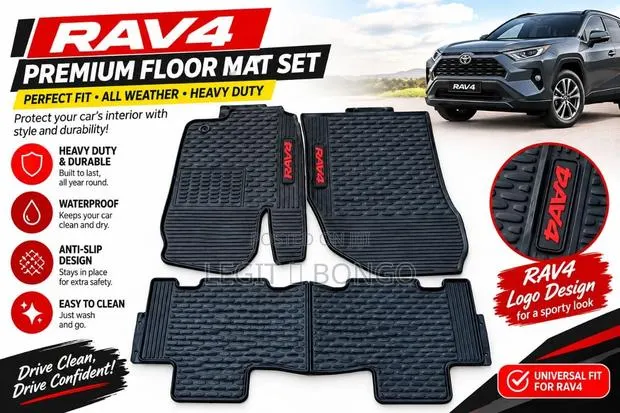 Premium Customized Car Floor Mat · Photo 1