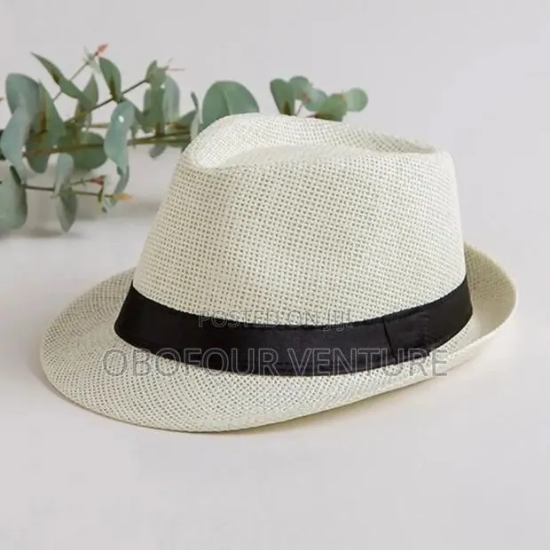 Men's Hat Simple Linen Breathable Refreshing Hat Summer. Dd7 Aa7 · Photo 1