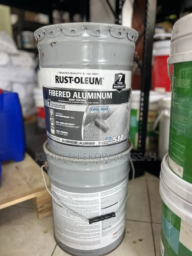 Fibered Aluminum Roof Coating · Photo 1