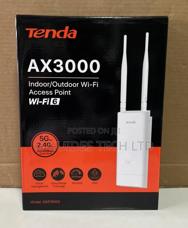 Tenda Oap3000 Ax3000 Indoor/Outdoor Wi-Fi-6 Access Point · Photo 1