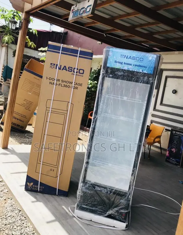 Available Nasfl400-1dr Display Singledoor Glass Nasco Fridge · Photo 1