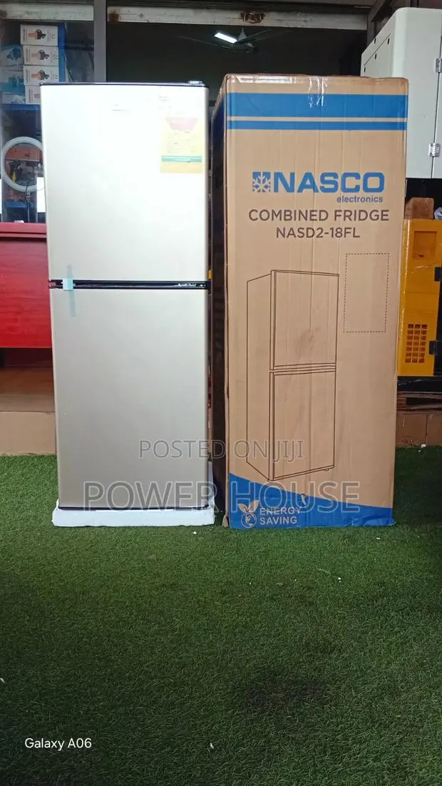 Nasco Double Door136l Refrigerator – Fast Cooling Energy Saving136l · Photo 1