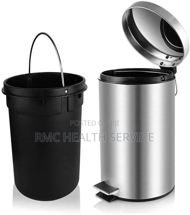 Pedal Dustbin 12ltrs (Stainless) · Photo 1