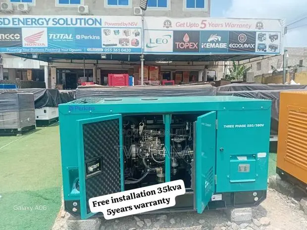 Perkins 35kVA Generator – Trusted Performance, Built to Last35kva · Photo 1