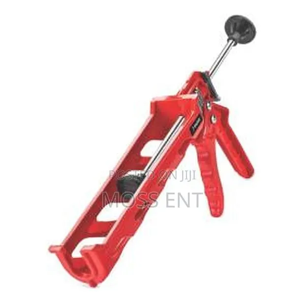 Caulking Gun Plastic Red (Silicone Gun) - Sgs273 · Photo 1