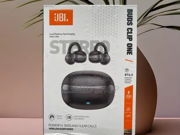 JBL Buds Clip One Luxury Open-Ear Bluetooth Earbuds · Photo 1